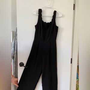 Zara black jumpsuit S